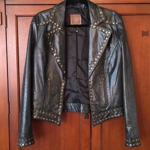 Double D Ranchwear leather jacket.